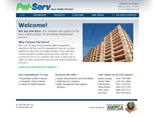 Tablet Screenshot of pal-serv.com